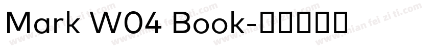 Mark W04 Book字体转换